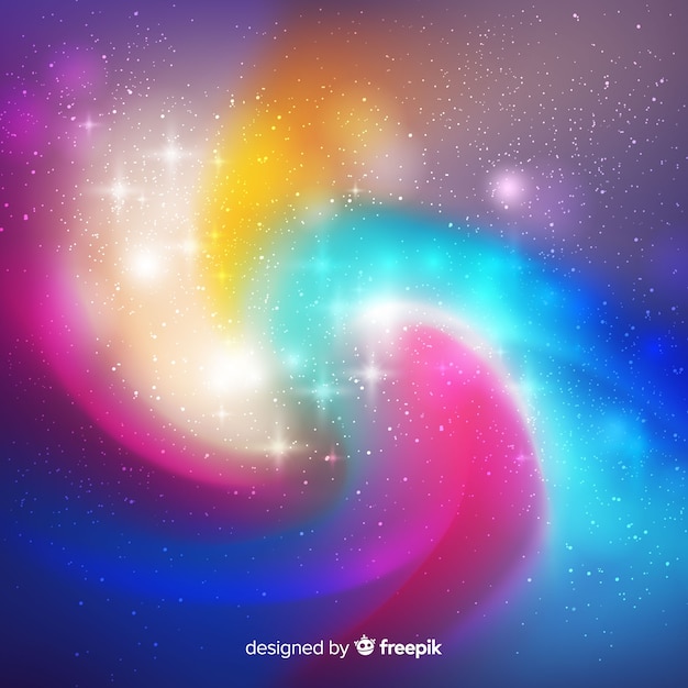 Swirly galaxy background