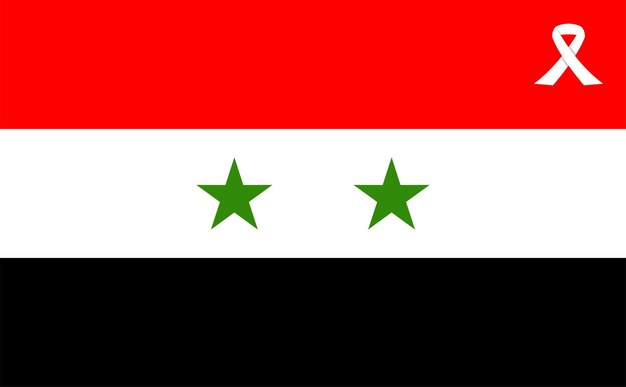 Syria vector flag