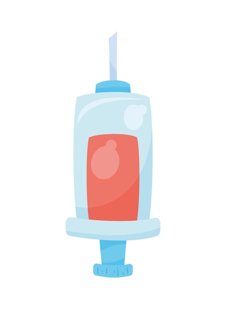 Free vector syringe medical drug