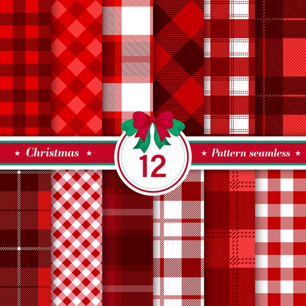 Tartan Check Plaid seamless pattern