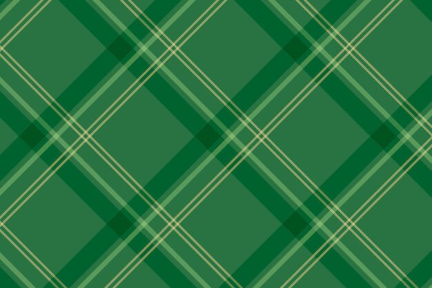 Tartan traditional checkered background, green pattern design vector