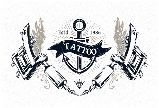 Free vector tattoo design