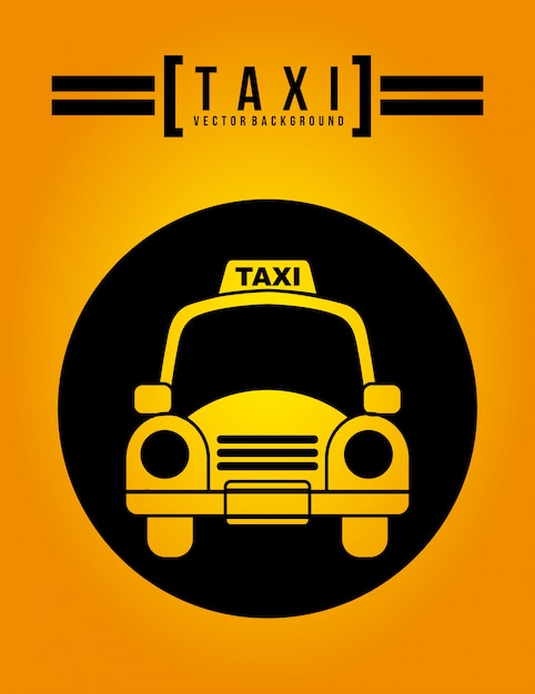 Free Vector taxi graphic design