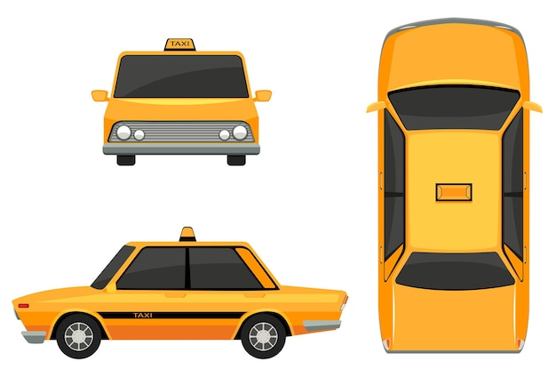 Free vector taxi