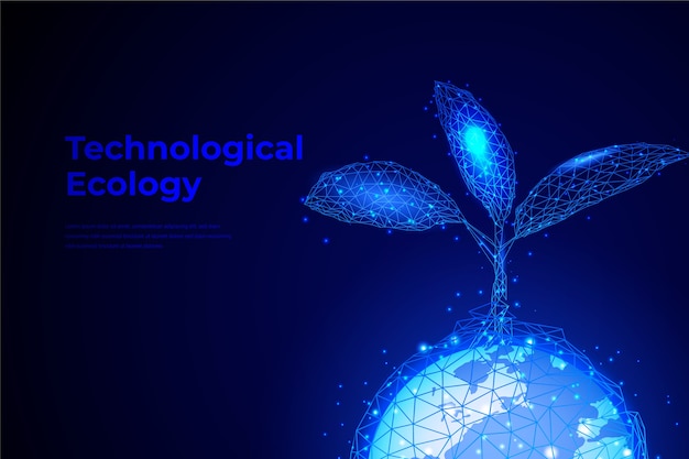 Technological ecology concept