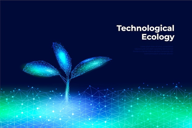 Technological ecology concept