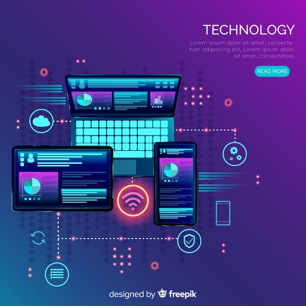 Technology background