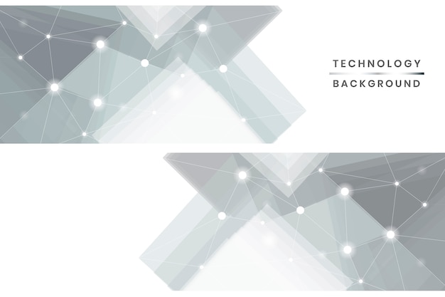 Technology banners set