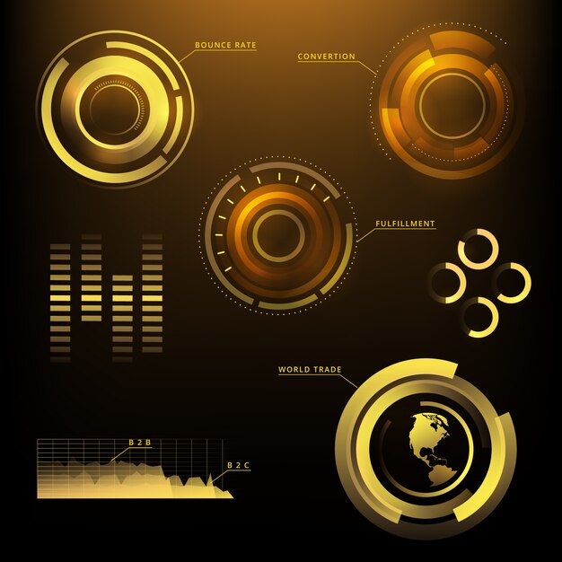 Technology design for infographic