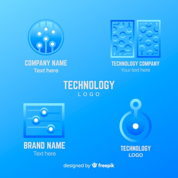 Technology logo collection