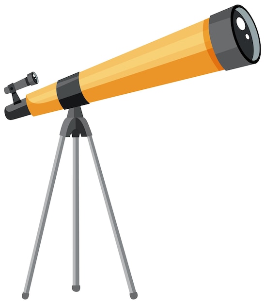 Free vector telescope with tripod stand