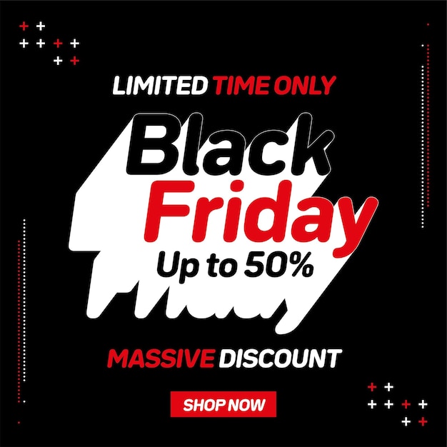 Template feed Black friday massive discount