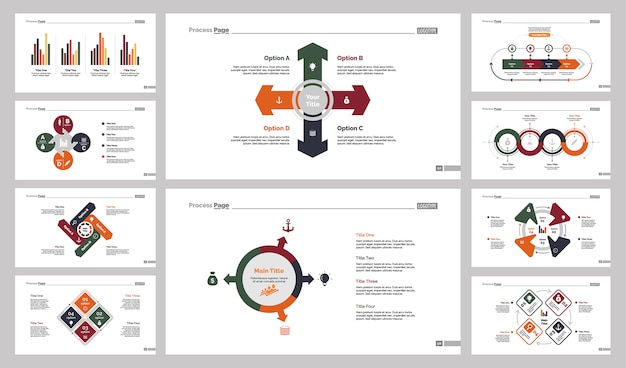 Ten Strategy Slide Templates Set