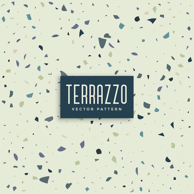 Free Vector terrazzo abstract pattern background design