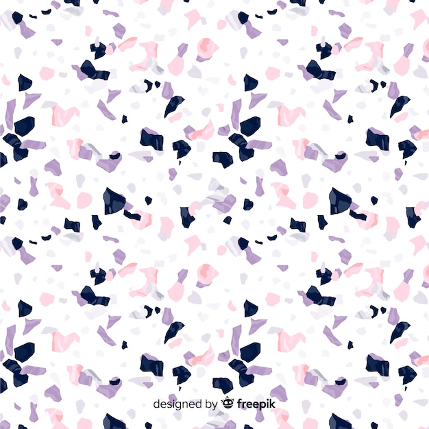 Free Vector terrazzo flooring background