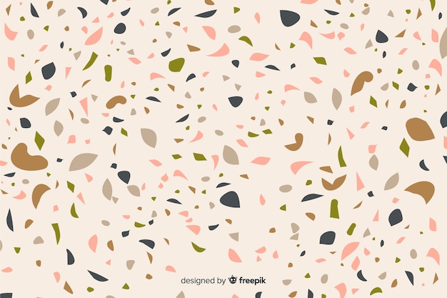 Free Vector terrazzo flooring background