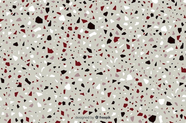 Free Vector terrazzo flooring decorative background