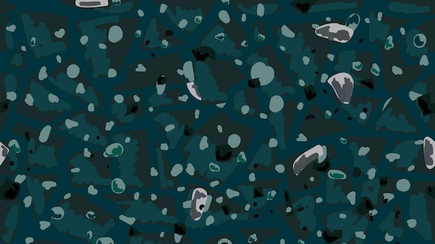 Free Vector terrazzo seamless pattern background in emerald green