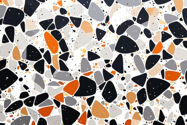 Free Vector terrazzo seampless pattern background