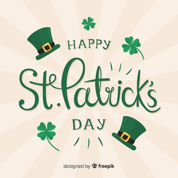 Text st patrick's background