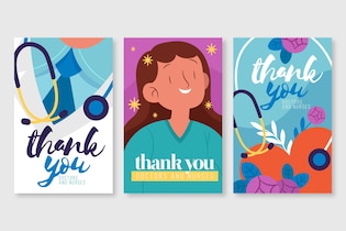 Nurse thank you cards