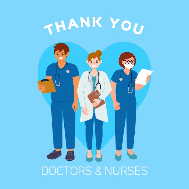 Thank you doctors and nurses