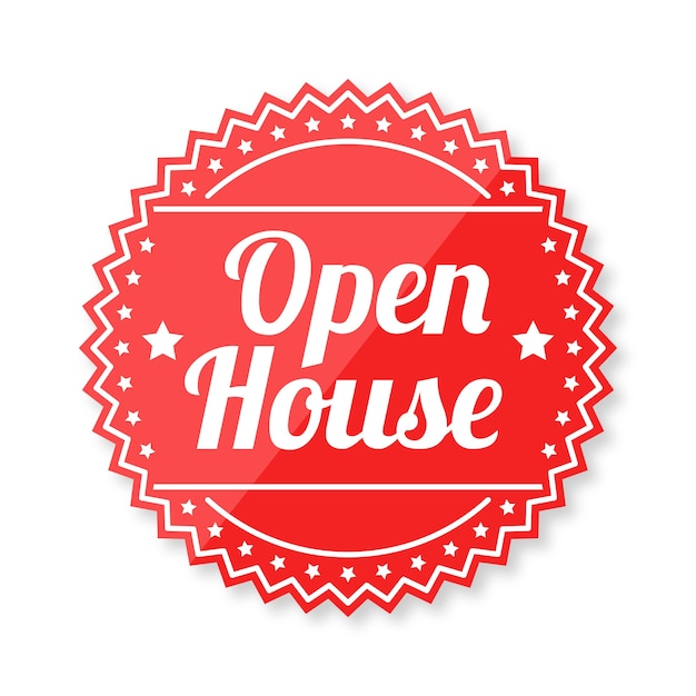 Theme of open house label