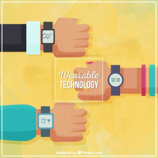 Free Vector three useful sport watches