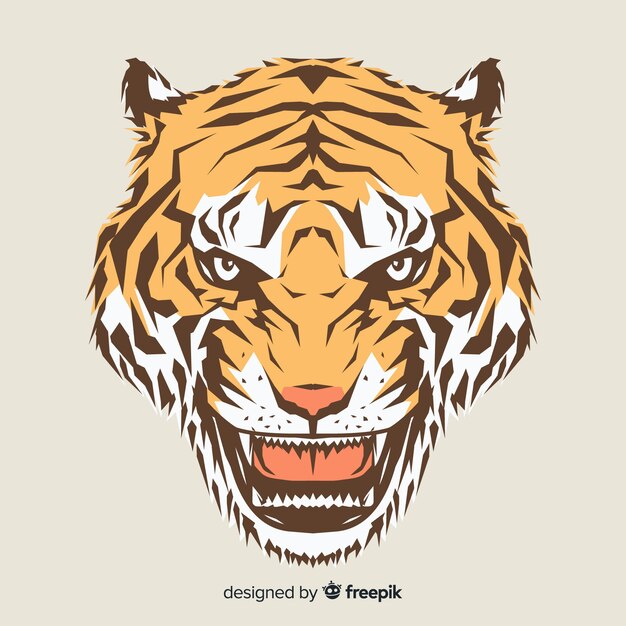 Tiger head