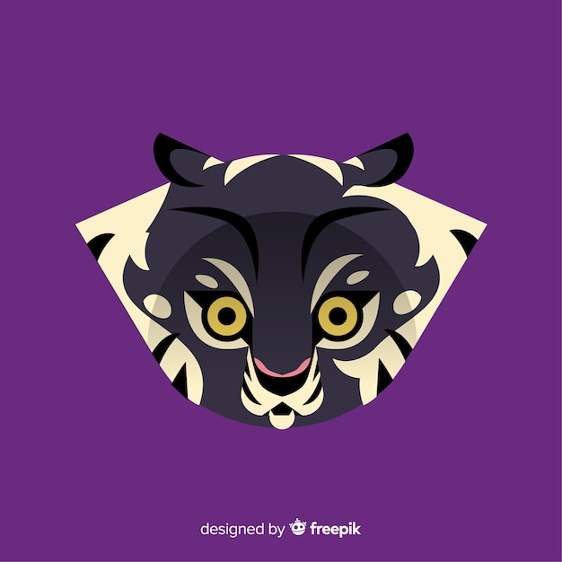 Free Vector tiger head