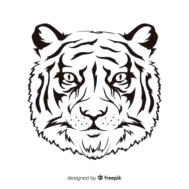 Tiger head