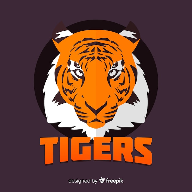 Free Vector tiger logo