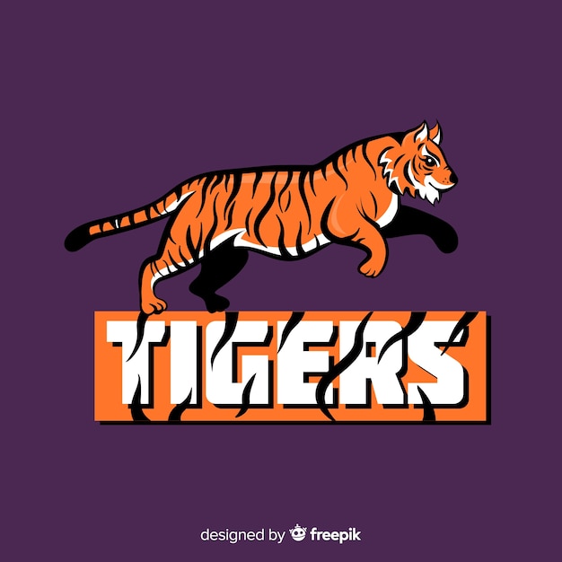 Free Vector tiger logo