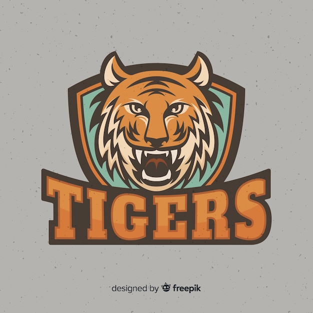 Free vector tiger logo