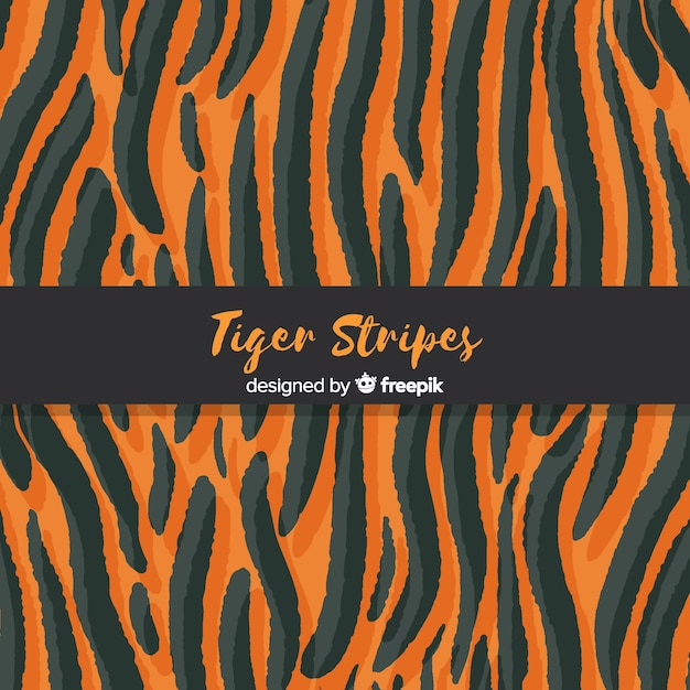 Tiger stripes background