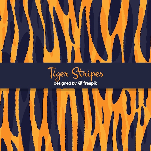 Tiger stripes background