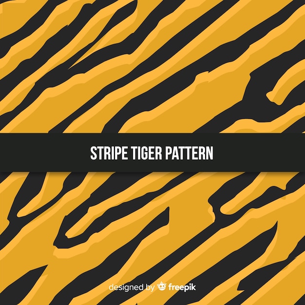 Tiger stripes pattern