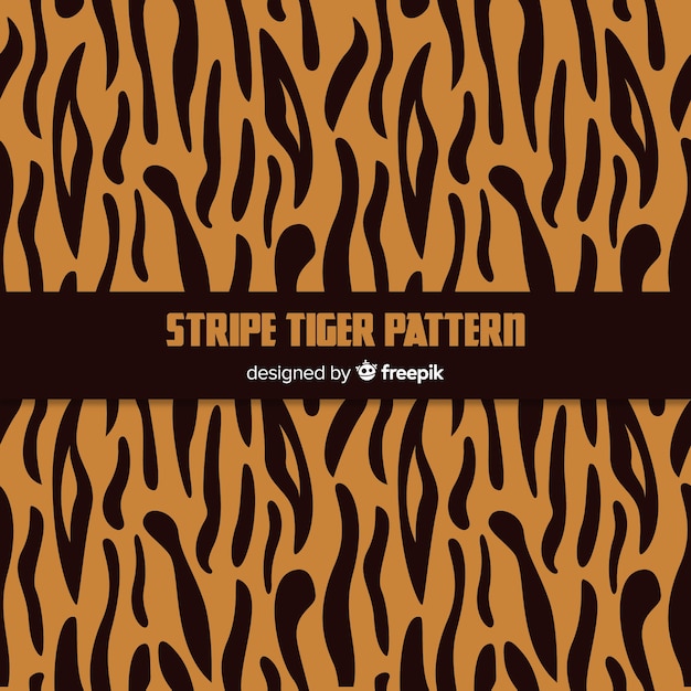 Tiger stripes pattern