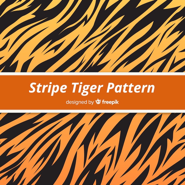 Tiger stripes pattern