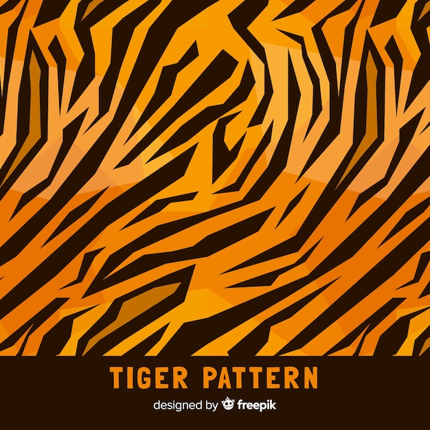 Tiger stripes pattern