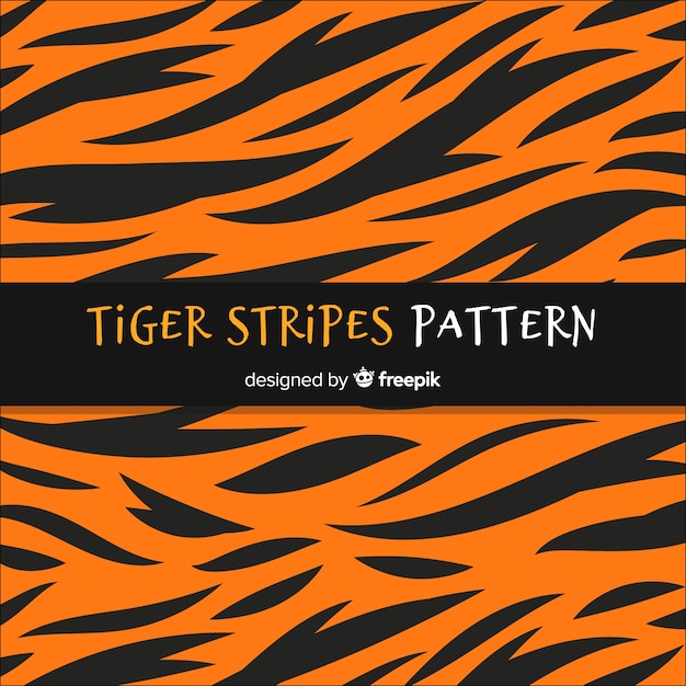 Tiger stripes pattern