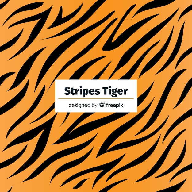 Tiger stripes pattern