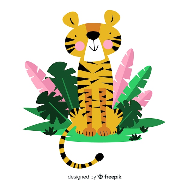 Free Vector tiger