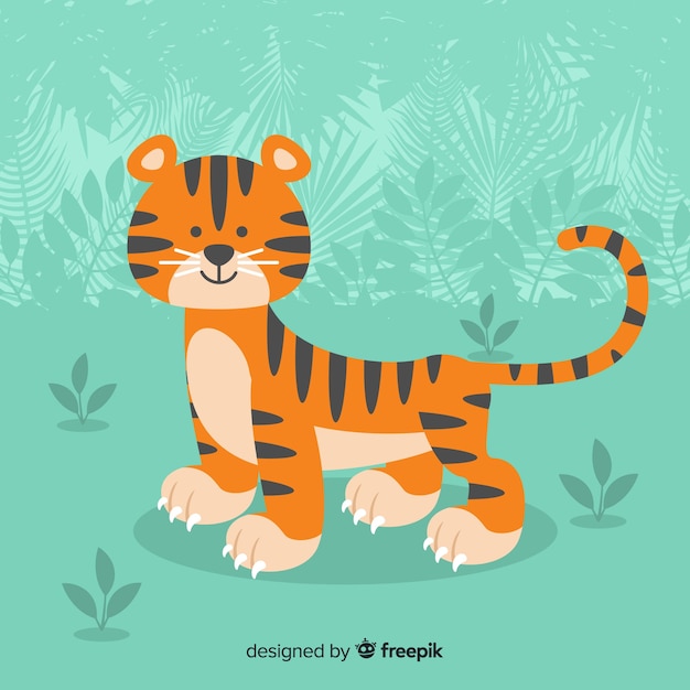 Free Vector tiger