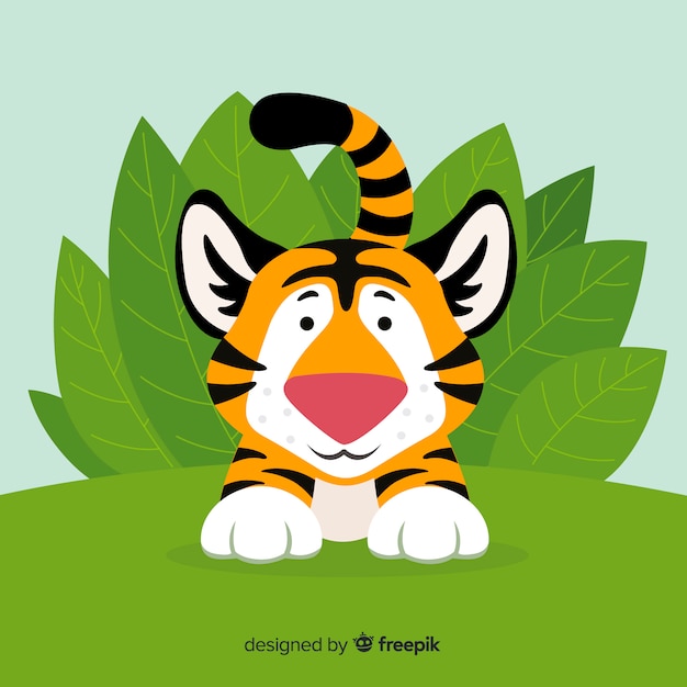 Free Vector tiger