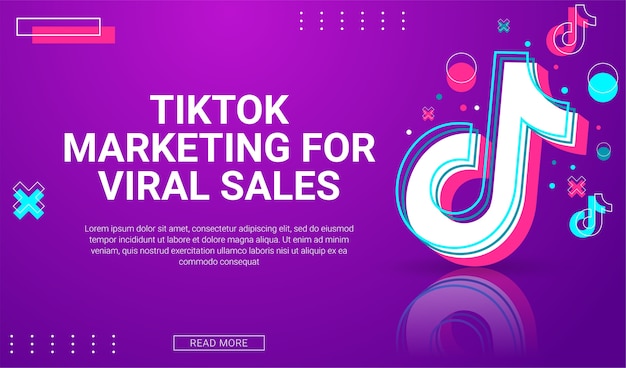 Tiktok social media design