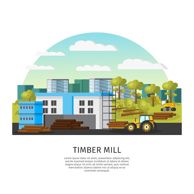 Timber Factory Template