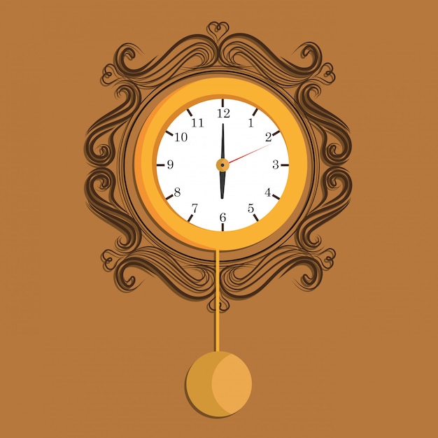 Free Vector time and clock icon