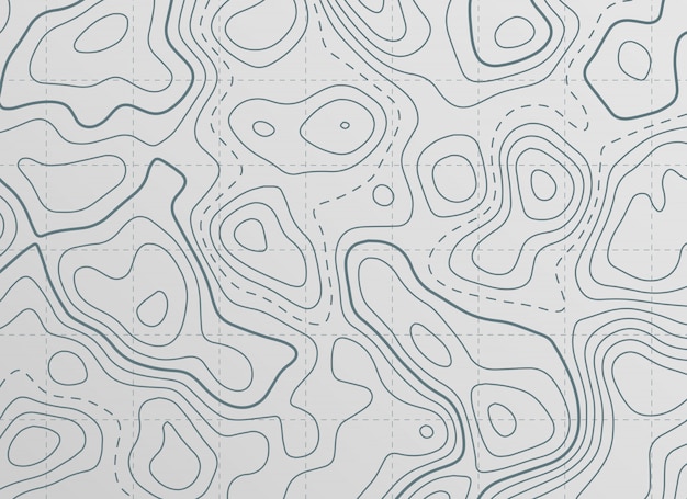 Free Vector topographic contour line map background