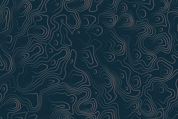 Topographic map background concept